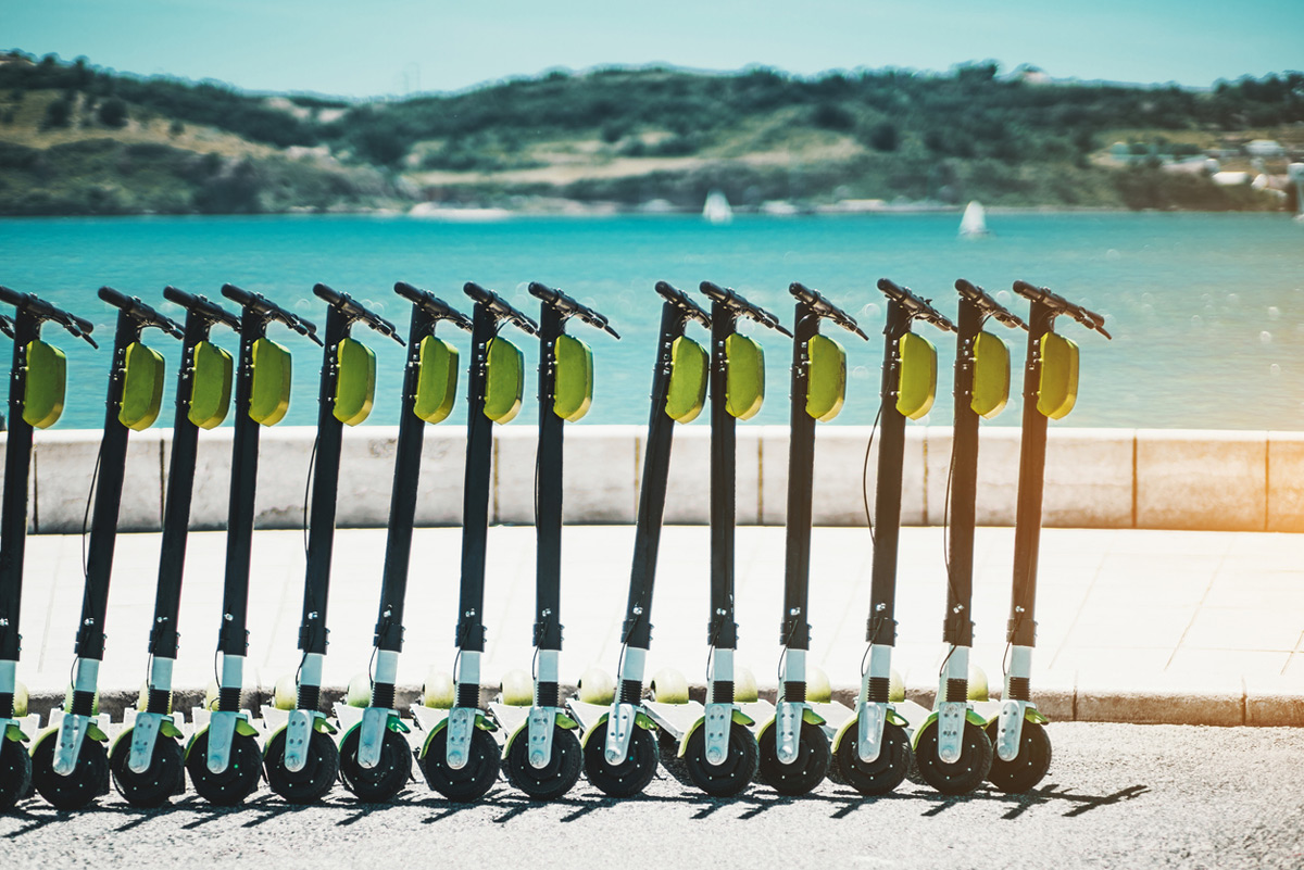 trottinettes électriques