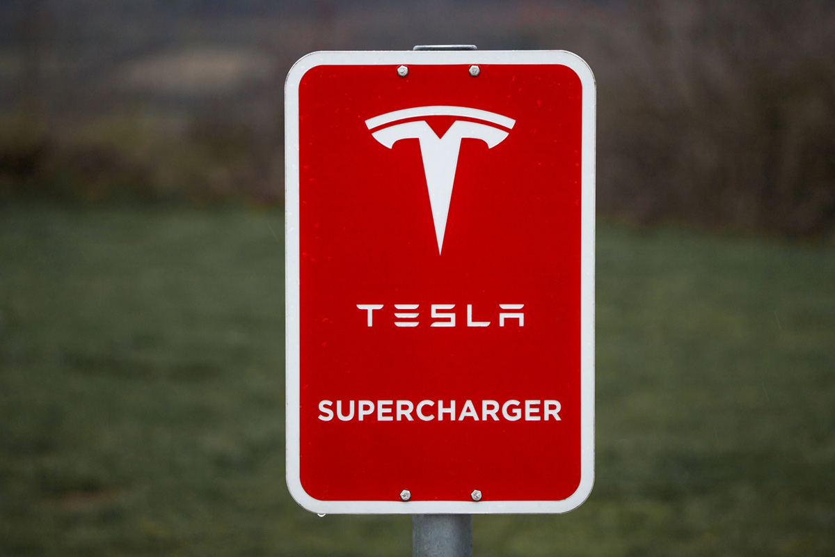 Station de recharge Tesla