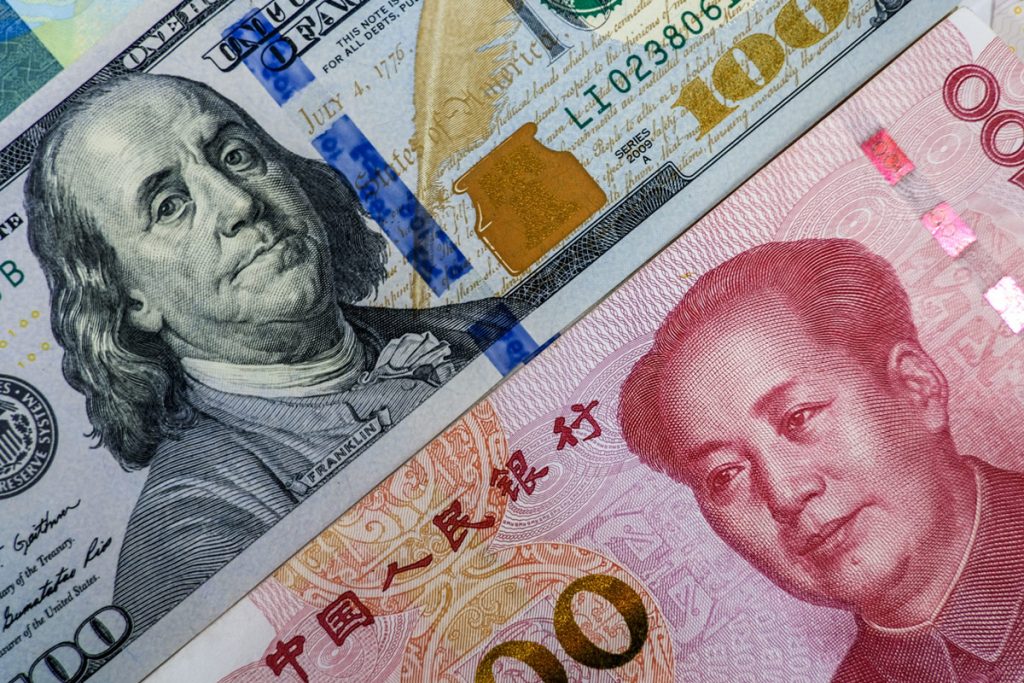 Yuan et Dollar
