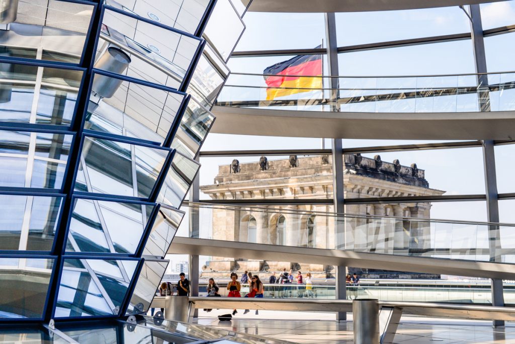 Intérieur du Reichstag