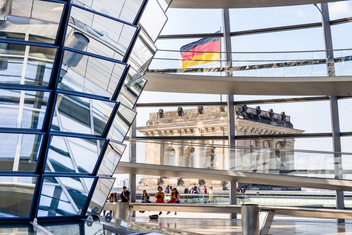 Intérieur du Reichstag