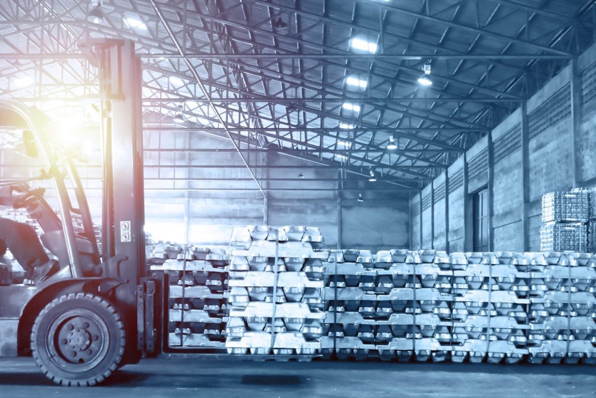 Image symbolique approvisionnement en matières premières