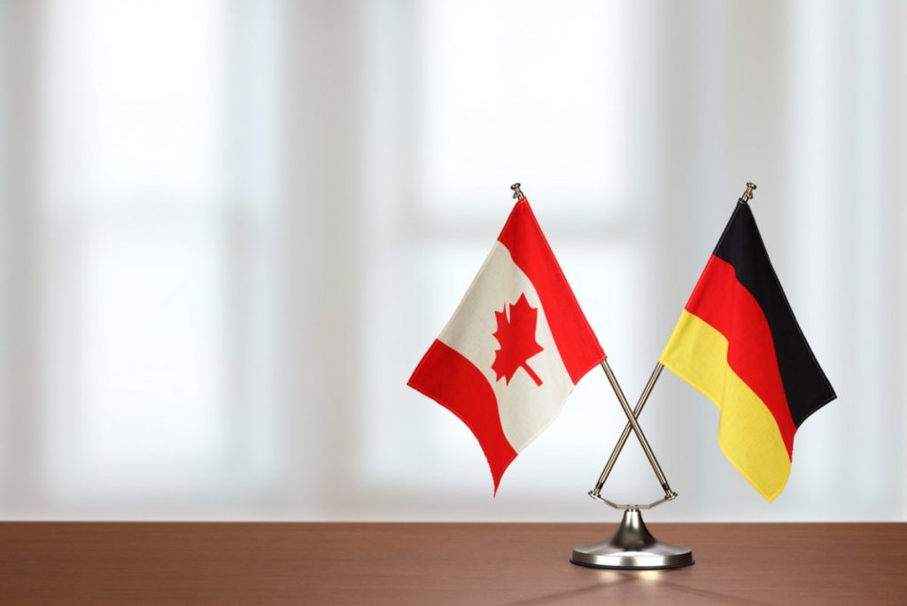 Le Canada et l'Allemagne