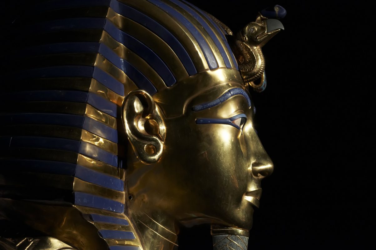 Le masque d'or de Toutankhamon