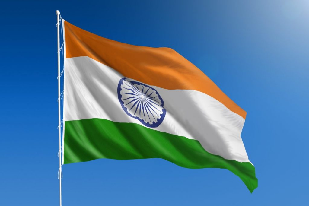 Drapeau de l'Inde